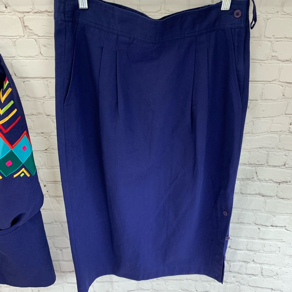 NWT Diffusion 1993 Vintage Tribal Aztec Suit - Picture 8 of 16